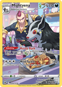 Mightyena #TG09 Astral Radiance Trainer Gallery