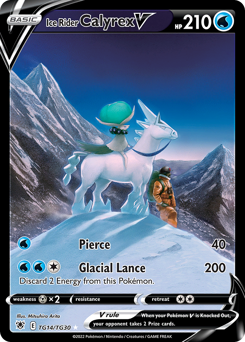 Ice Rider Calyrex V #TG14 Astral Radiance Trainer Gallery