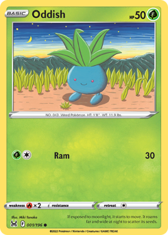 Oddish #1 Lost Origin