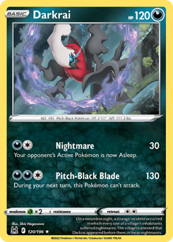 Darkrai #120 Lost Origin