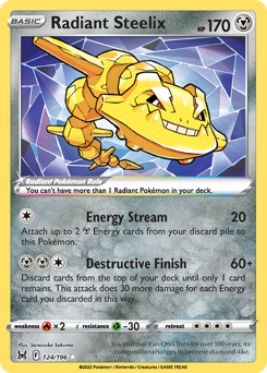 Radiant Steelix #124 PSA 10