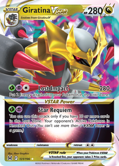 Giratina VSTAR #131 Lost Origin