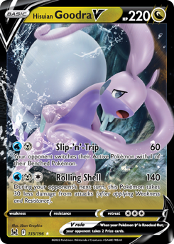 Hisuian Goodra V #135 PSA 10