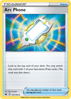 Arc Phone #152 Lost Origin