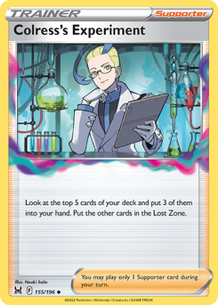 Colress's Experiment #155 Lost Origin