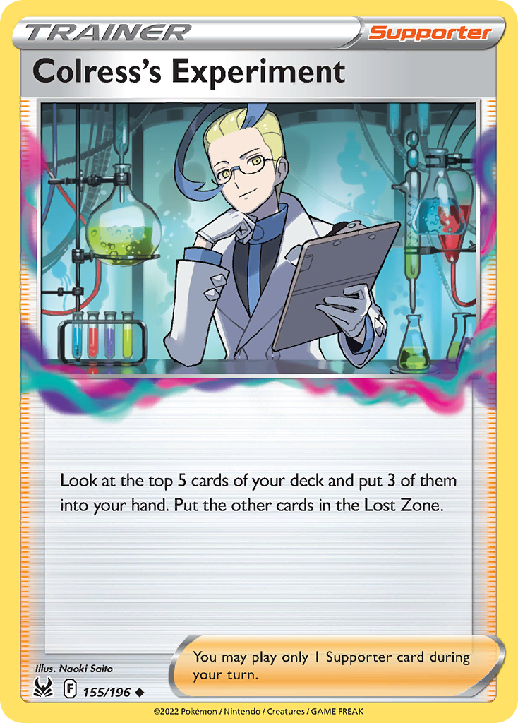Colress's Experiment #155 Lost Origin