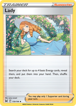 Lady #159 Lost Origin