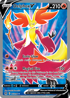 Delphox V #173 Lost Origin