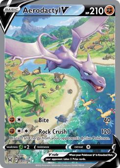 Aerodactyl V #180 Lost Origin