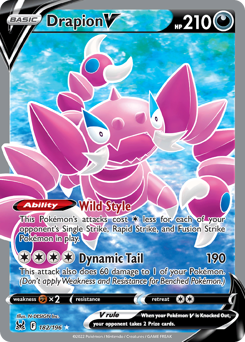 Drapion V #182 Lost Origin