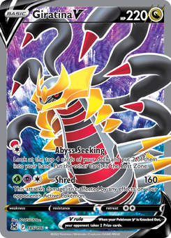 Giratina V #185 Lost Origin