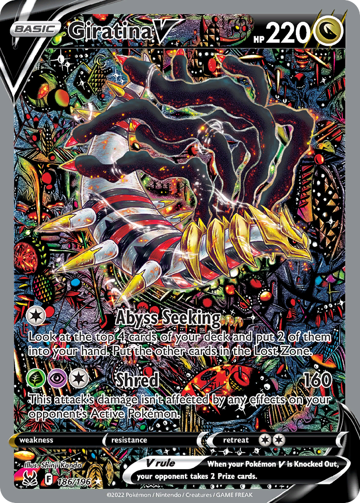 Giratina V #186 Lost Origin