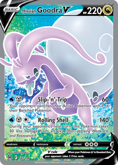 Hisuian Goodra V #187 Lost Origin