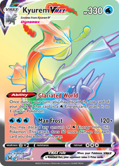 Kyurem VMAX #197 Lost Origin