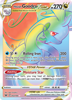 Hisuian Goodra VSTAR #202 PSA 10