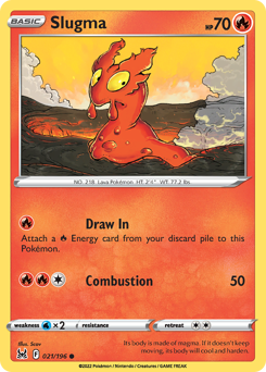 Slugma #21 Lost Origin
