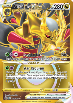 Giratina VSTAR #212 Lost Origin