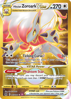 Hisuian Zoroark VSTAR #213 Lost Origin