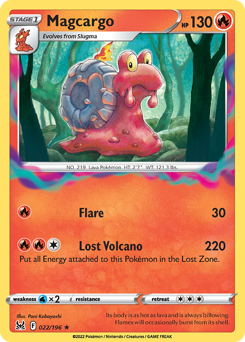 Magcargo #22 Lost Origin