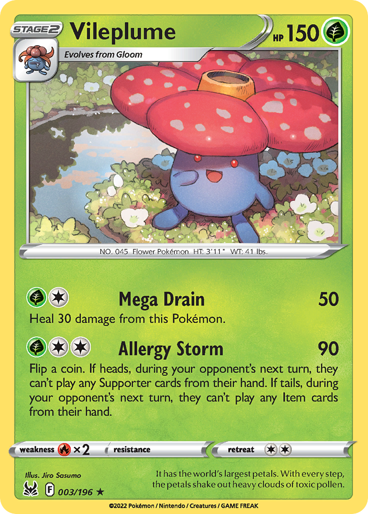 Vileplume #3 Lost Origin