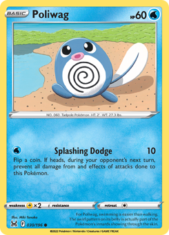 Poliwag #30 Lost Origin