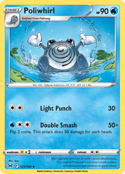 Poliwhirl #31 Lost Origin