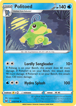 Politoed #32 Lost Origin