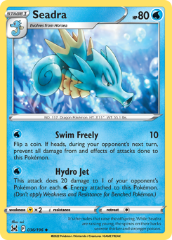 Seadra #36 Lost Origin