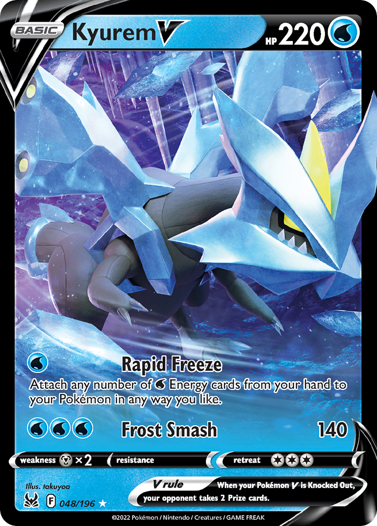 Kyurem V #48 Lost Origin