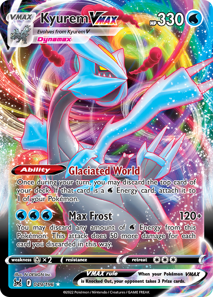 Kyurem VMAX #49 Lost Origin