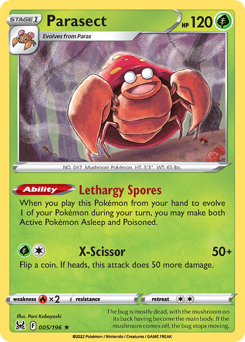 Parasect #5 Lost Origin