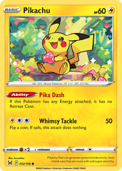 Pikachu #52 PSA 10