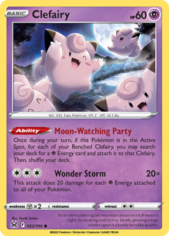 Clefairy Lost Origin #62
