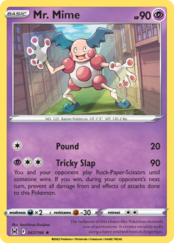 Mr. Mime #67 Lost Origin
