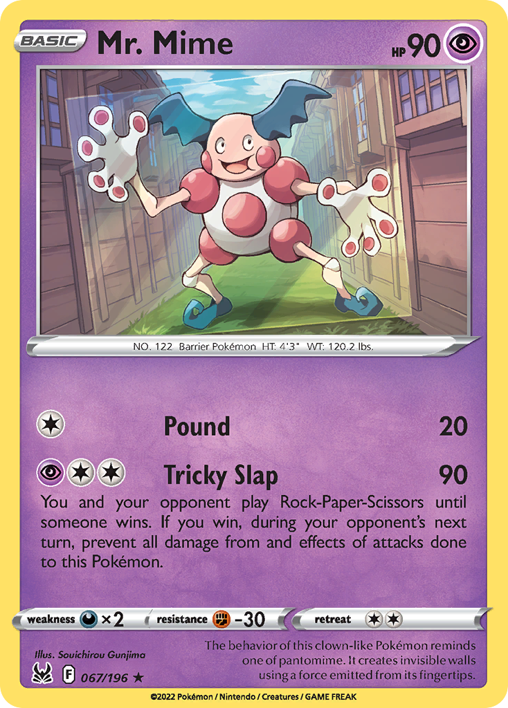 Mr. Mime #67 Lost Origin