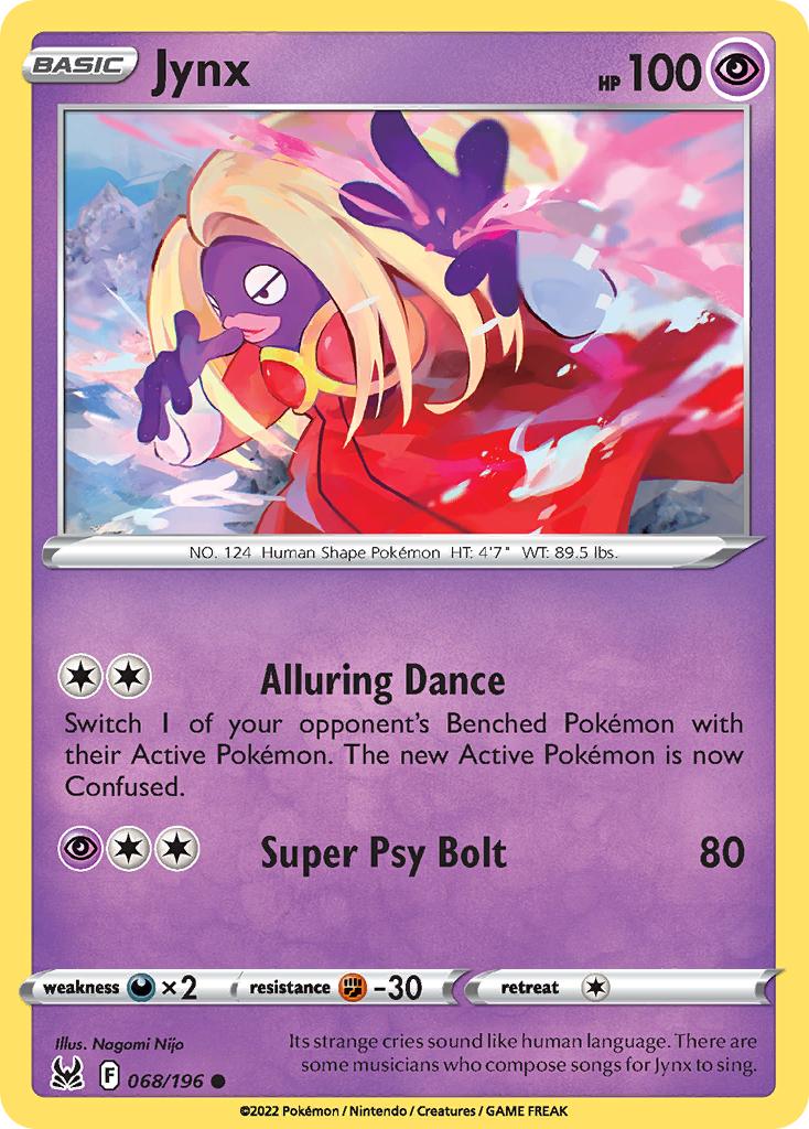 Jynx #68 Lost Origin