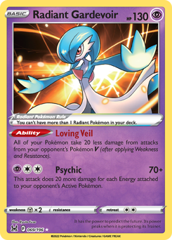 Radiant Gardevoir #69 Lost Origin