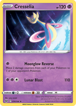 Cresselia #74 Lost Origin