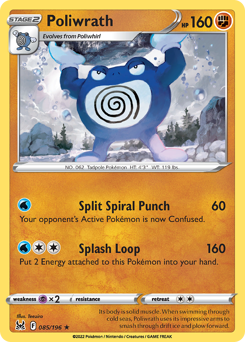 Poliwrath #85 Lost Origin