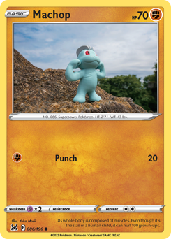 Machop #86 Lost Origin