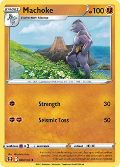 Machoke #87 Lost Origin