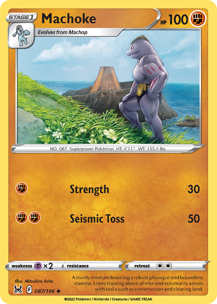 Machoke #87 Lost Origin