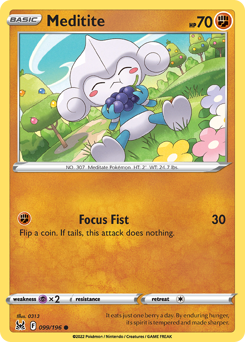 Meditite Lost Origin #99