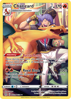 Charizard #TG03 Lost Origin Trainer Gallery