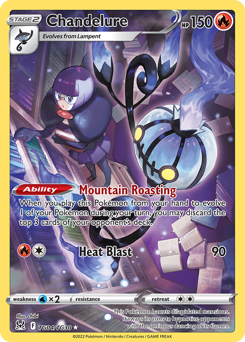 Chandelure #TG04 Lost Origin Trainer Gallery