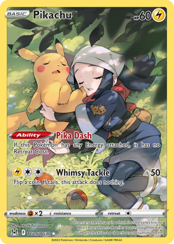 Pikachu #TG05 Lost Origin Trainer Gallery