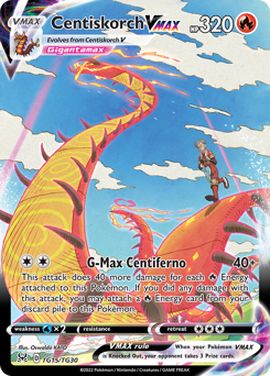 Centiskorch VMAX #TG15 Lost Origin Trainer Gallery