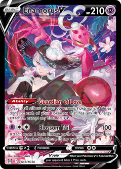 Enamorus V #TG18 Lost Origin Trainer Gallery