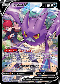Crobat V #TG20 Lost Origin Trainer Gallery