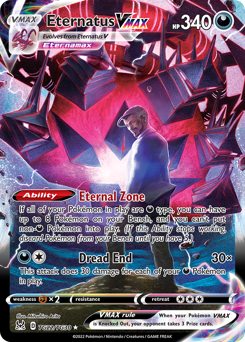 Eternatus VMAX #TG22 Lost Origin Trainer Gallery